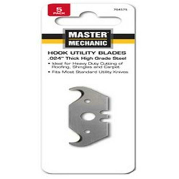 Idl Tool International Master Mechanic Hook Utility Blade, 5PK 704575